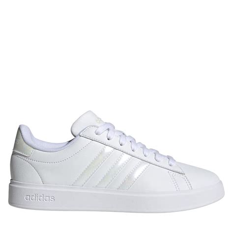 adidas grand court sneakers wit zwart dames|grand court 2.0 sneaker women.